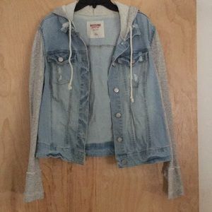 Jean and Terry cloth light jacket